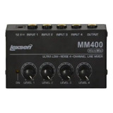 Mixer Compacto Para Microfone Lexsen Mm400 N�o Aplica