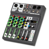 Mixer Console De Mixagem De Som Compatível Com Mixer