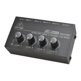 Mixer De Áudio Compacto Com 04 Canais Behringer Mx-400