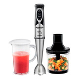 Mixer E Processador Mondial Power M-07 500w Preto Inox 127v