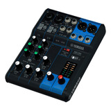 Mixer Mesa De Som Yamaha Mg06 Com 6 Canais Phantom Power