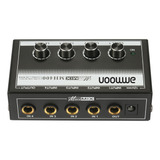 Mixer Mh400 Mini Áudio De 4 Canais De Ruído Ultra Baixo