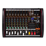 Mixer Profissional De 8 Canais Console De Mixagem Usb