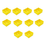 Ml Kit 10 Caixas Embutir Amarela 4x4 - Tramontina Cor Amarelo