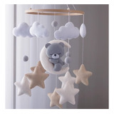 Mobile Brinquedo De Berço Ursa Giratório E Musical