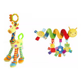 Mobile Espiral Centopeia + Girafa Girafinha Bebê 