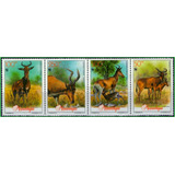 Moçambique - Antílopes - 1991 - S/completa - Wwf