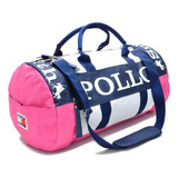 Mochila Bolsa De Viagem Academia Treino Futebol Box Muaythai Cor Rosa