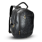 Mochila Bolsa Feminina Escolar Couro Casual Moda Fashion