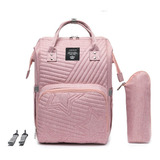 Mochila Bolsa Lequeen Star Maternidade Moda Bebê Mãe Moderna