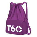 Mochila Bolsa Masculina Treino Academia Esportiva Tipo Saco Cor Vinho Desenho Do Tecido Cor