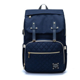 Mochila Bolsa Maternidade Lequeen Moda Bebê Grande Reforçada