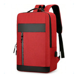 Mochila Bolsa Notebook Até 15 Pol Saida Cabo Carregador Usb