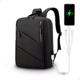 Mochila Bolsa Notebook Impermeável Reforçada Usb