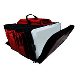 Mochila Bolsa Termica Motoboy Entrega Pizza Isopor - Grande