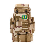 Mochila Cargueira 90l Viagem Acampamento Militar