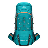 Mochila Cargueira Trekking 65l Com Capa De Chuva