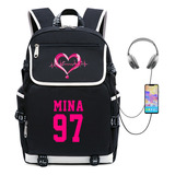 Mochila Com Estampa De Concerto Twice 4th World Tour Iii