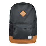 Mochila Convoy Yins Chicago Basic Unissex Cor Preto Desenho Do Tecido Liso