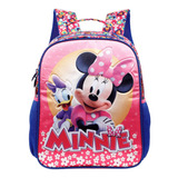 Mochila De Costas Média Tam 14 Minnie Xeryus - 11423