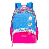 Mochila De Costas Sestini M Plus Floral Colorido 065964-00