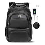 Mochila De Couro Bolsa Mala Premium Tablet Comprou 1 Levou 2