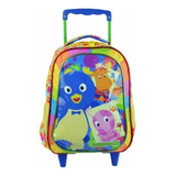 Mochila Dermiwil Escolar Mochila De Rodinha Cor Azul