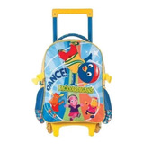 Mochila Escolar Com Rodinhas Backyardigans Tamanho