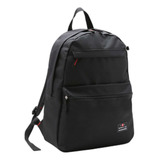 Mochila Escolar Espaçosa Republic Vix By Chenson 30000 Preto
