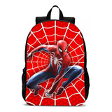 Mochila Escolar Infantil Anime Spider Man