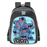 Mochila Escolar Stitch Mochila Impermeável Para Estudantes