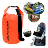 Mochila Estanque De 15l Saco Impermeável Com Boia Albatroz