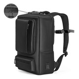 Mochila Executiva Adamantiun Shield Notebook Até 15,6 Polegadas Bolsa Impermeável Usb Preto