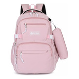 Mochila Feminina Escolar Passe Grande Capacidade Impermeável