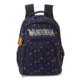 Mochila Feminina Juvenil Wandinha Addams By