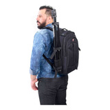 Mochila Fotográfica Cargo Com Capa Chuva