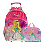 Mochila G Barbie Princesa Popstar Rosa Ref.62504 - MP Brinquedos