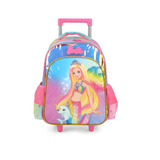 Mochila G Barbie Princesa Popstar Rosa Ref.62504 - MP Brinquedos