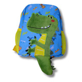 Mochila Infantil Dinossauro De Costas