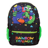 Mochila Infantil Rainbow Friends Passeio Viagem Envio 24 Hrs