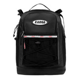 Mochila Karga Fighter 2 Cor Preto Desenho Do Tecido Liso