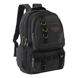 Mochila Lona Casual Escolar Esport Viagem Masculina Feminina