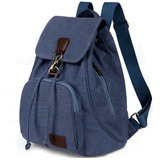 Mochila Lona Vintage Mochila Viagem Bolsa Lona Viagem Ml01