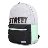 Mochila Masculina Escolar Faculdade Resistente Urbano Convoy Cor Cinza Y Verde
