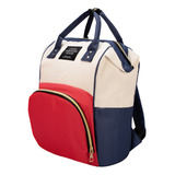 Mochila Maternidade Bolsa Bebê Térmica Multifuncional Azul