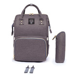 Mochila Maternidade Lequeen Tradicional Bebê Moderna Verde
