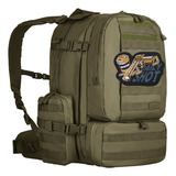 Mochila Militar Defender 55 Litros Original Invictus