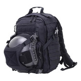 Mochila Modular Porta Capacete Preta Forhonor