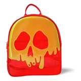Mochila Nara Prado Transparente Halloween Maçã Envenenada
