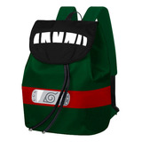 Mochila Naruto Rock Lee Em Tecido - Ninja - Estilo Saco 